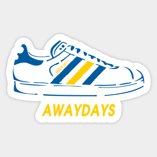 Leeds Awaydays Sticker